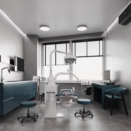 Проектирование и дизайн стоматологической клиники – Кабинет врача-стоматолога, изображение 9
