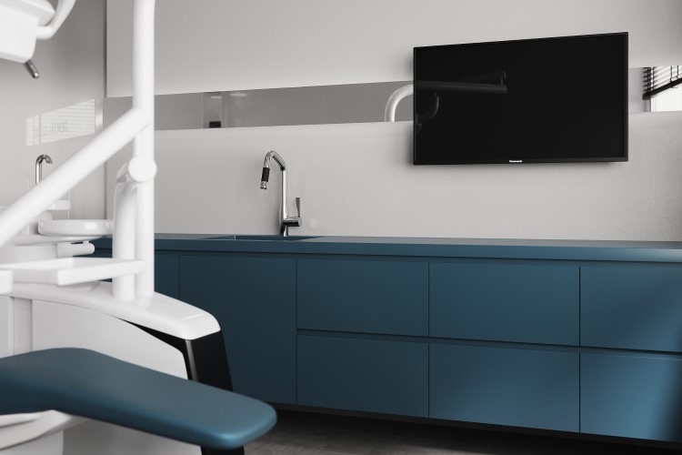 Проектирование и дизайн стоматологической клиники – Кабинет врача-стоматолога, изображение 7