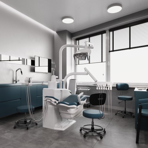 Проектирование и дизайн стоматологической клиники – Кабинет врача-стоматолога, изображение 8