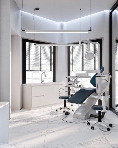 Проектирование и дизайн стоматологической клиники в Москве – Кабинет врача-стоматолога, изображение 5
