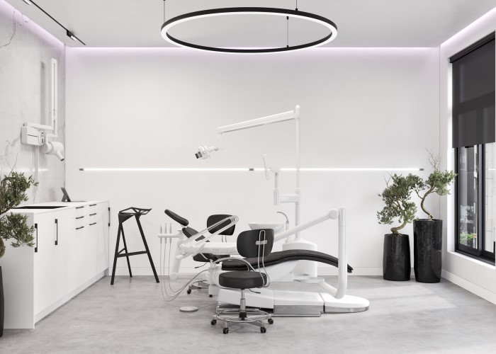 Проектирование и дизайн стоматологической клиники в Жуковке – Кабинет врача-стоматолога, изображение 2