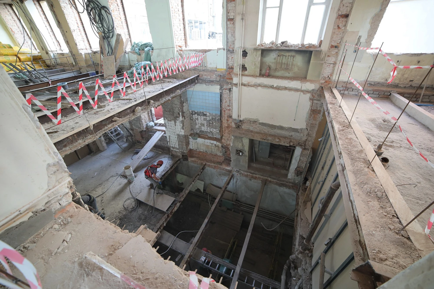 Реконструкция здания медицинского центра