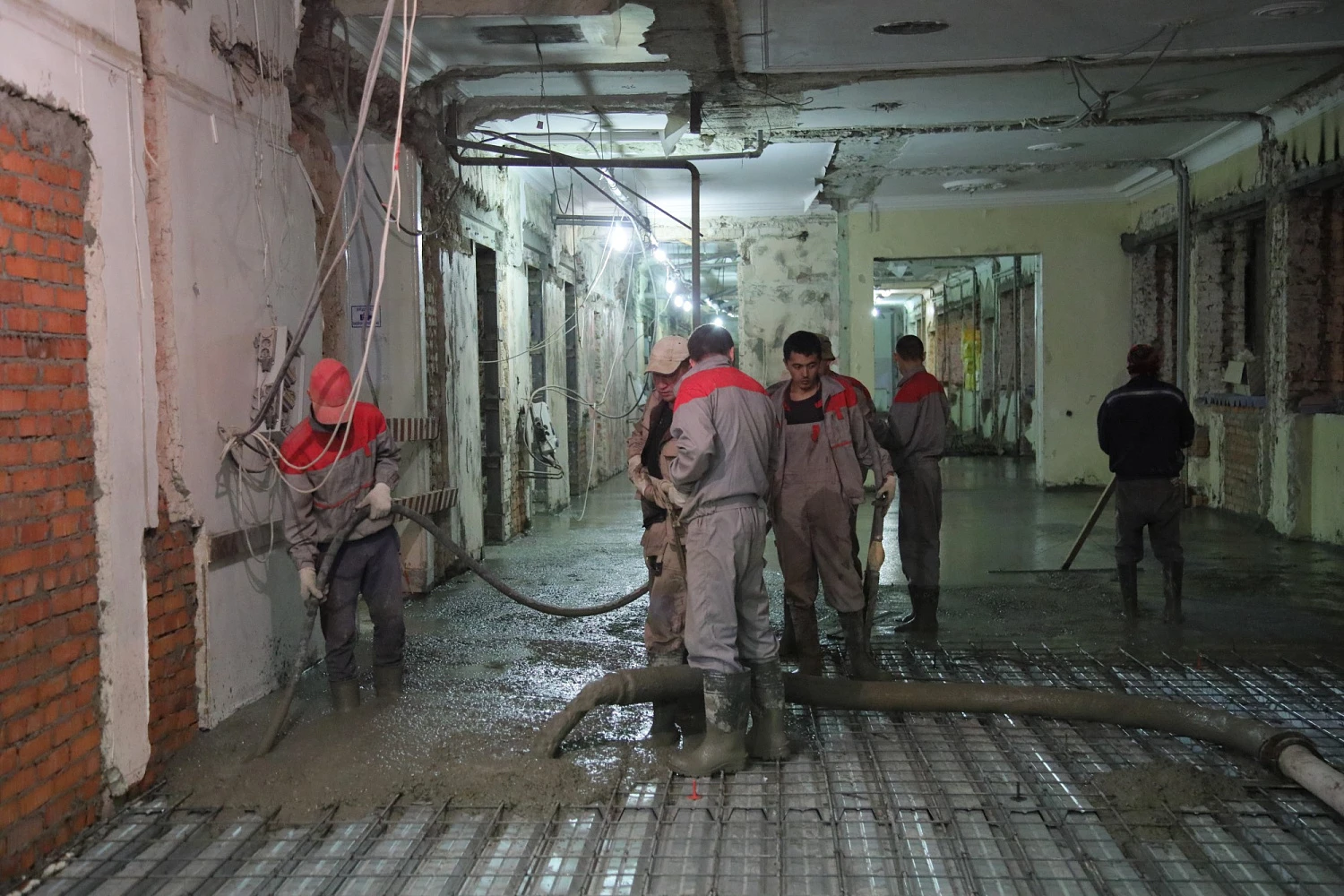 Реконструкция здания медицинского центра