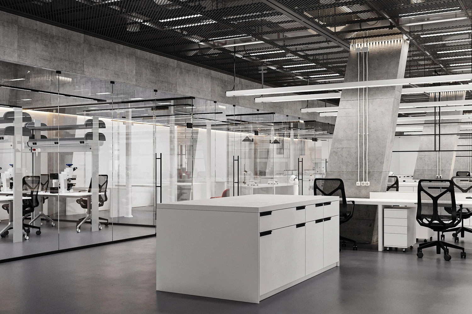 Научно-исследовательский центр с лабораторией