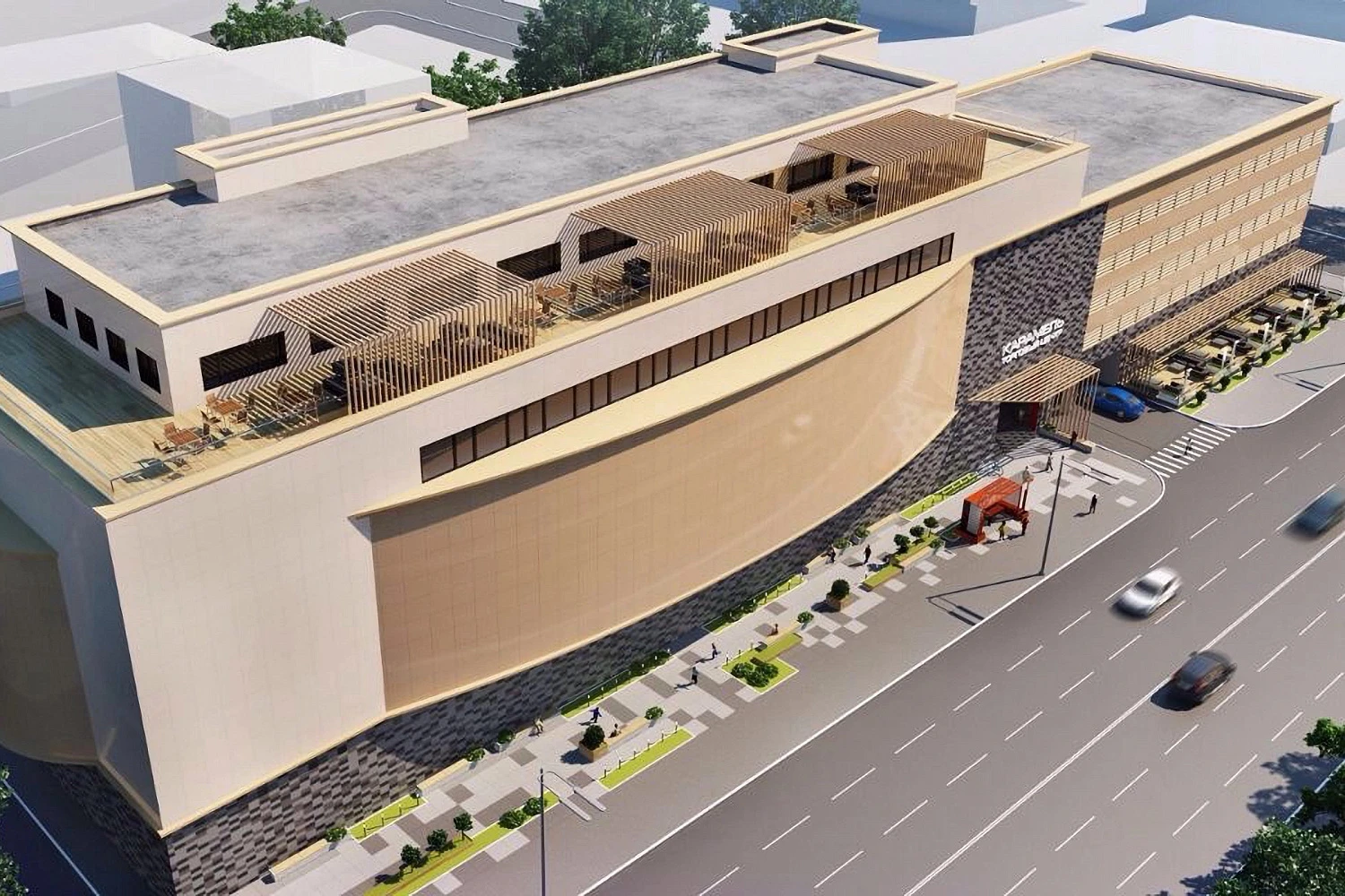 Торговый центр «КАРАМЕЛЬ», г. Москва, Перовская ул., 61А