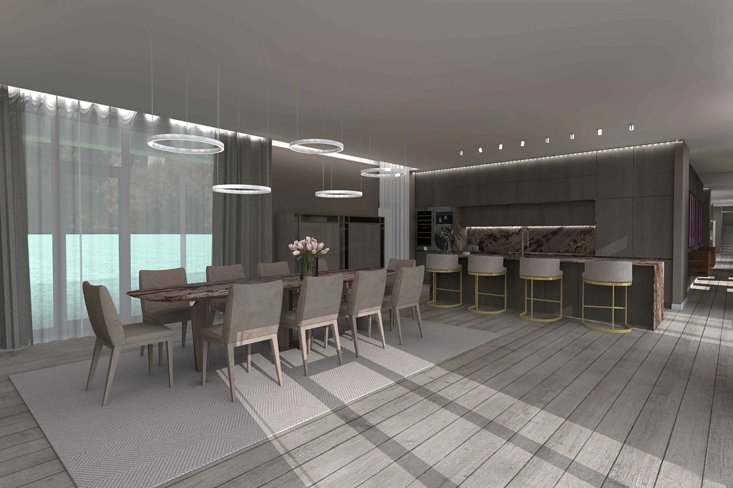 Загородный дом в коттеджном поселке «Миллениум Парк»