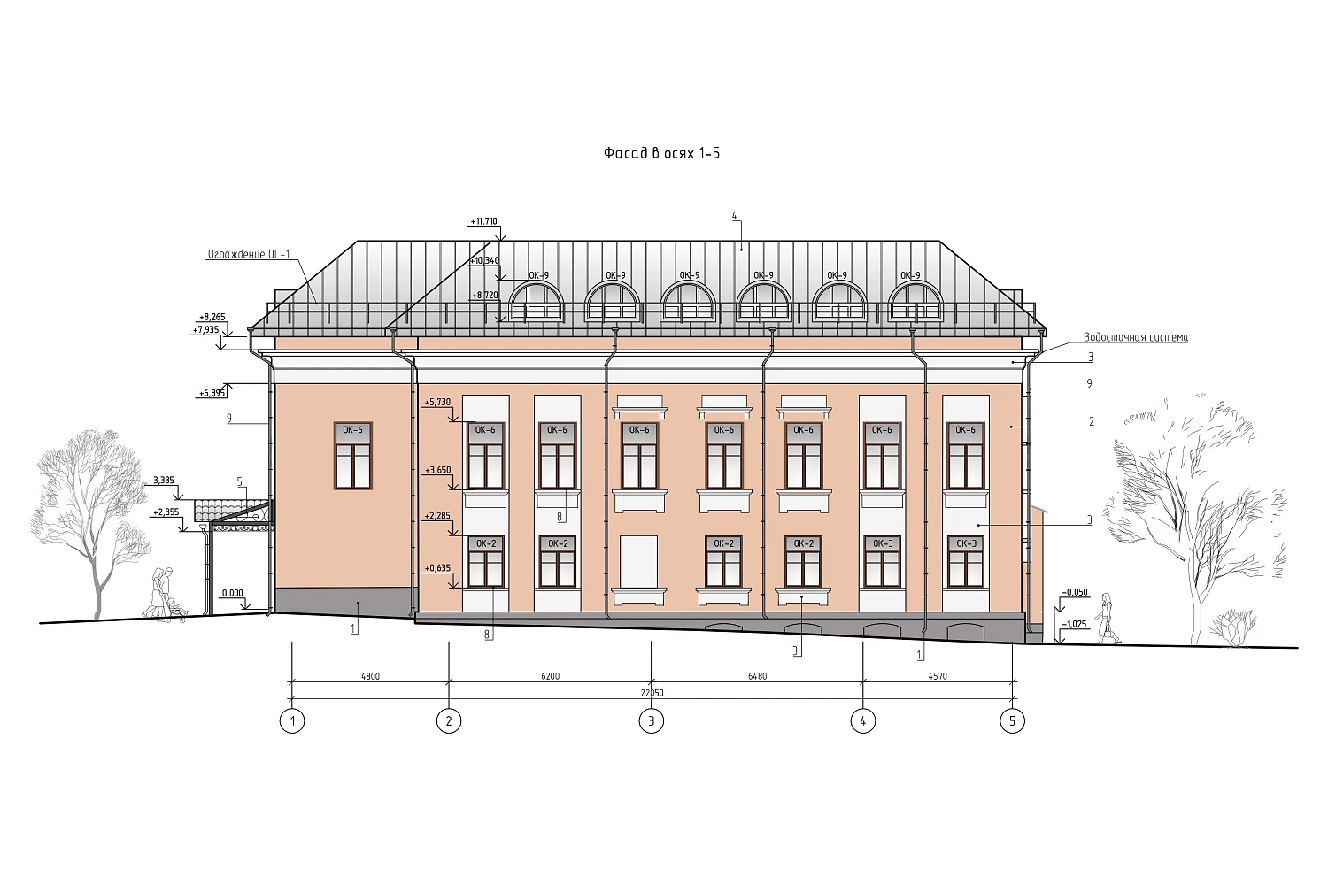 Реконструкция административного здания