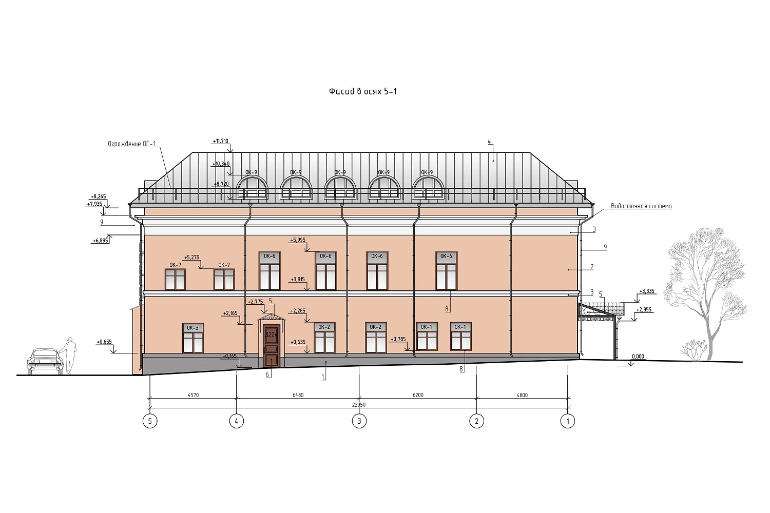 Реконструкция административного здания