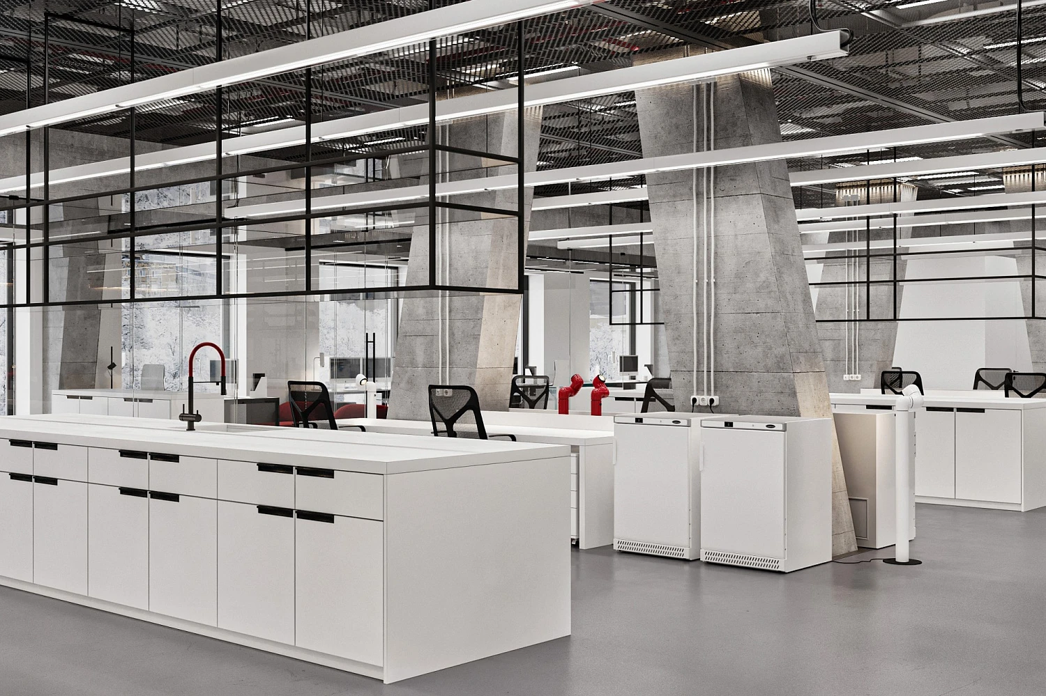 Научно-исследовательский центр с лабораторией