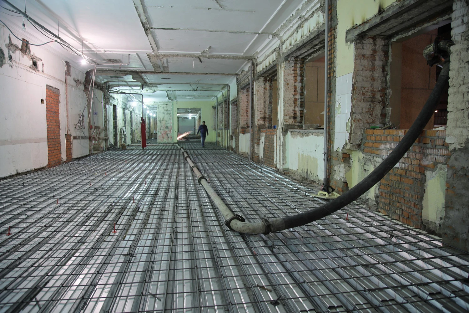 Реконструкция здания медицинского центра