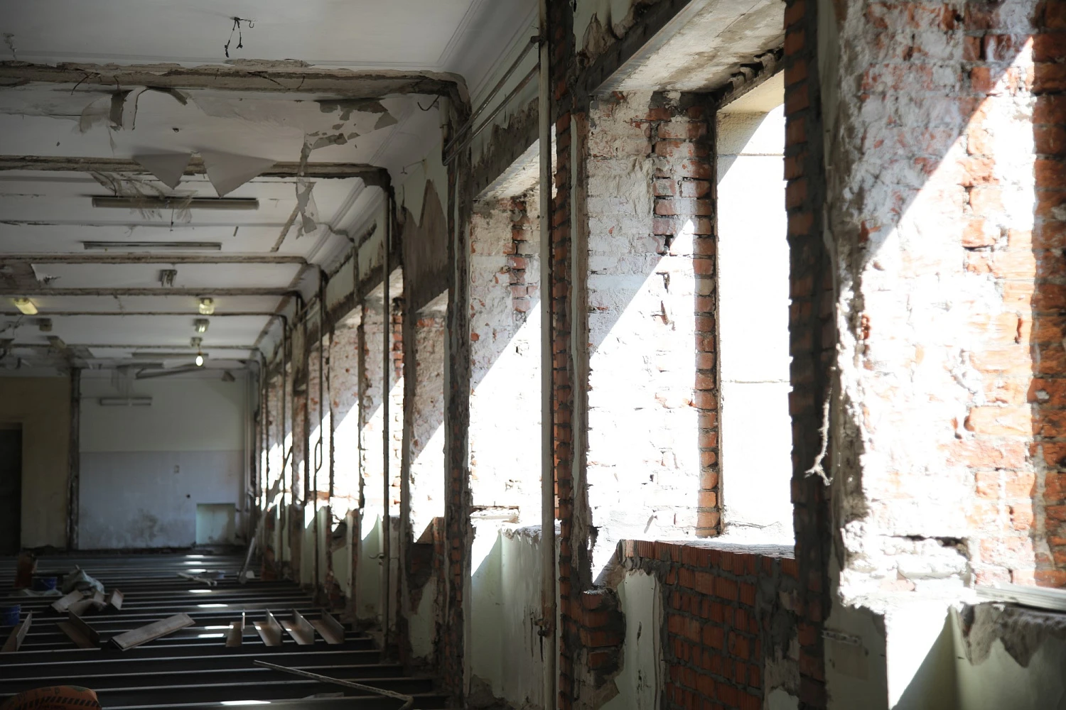 Реконструкция здания медицинского центра