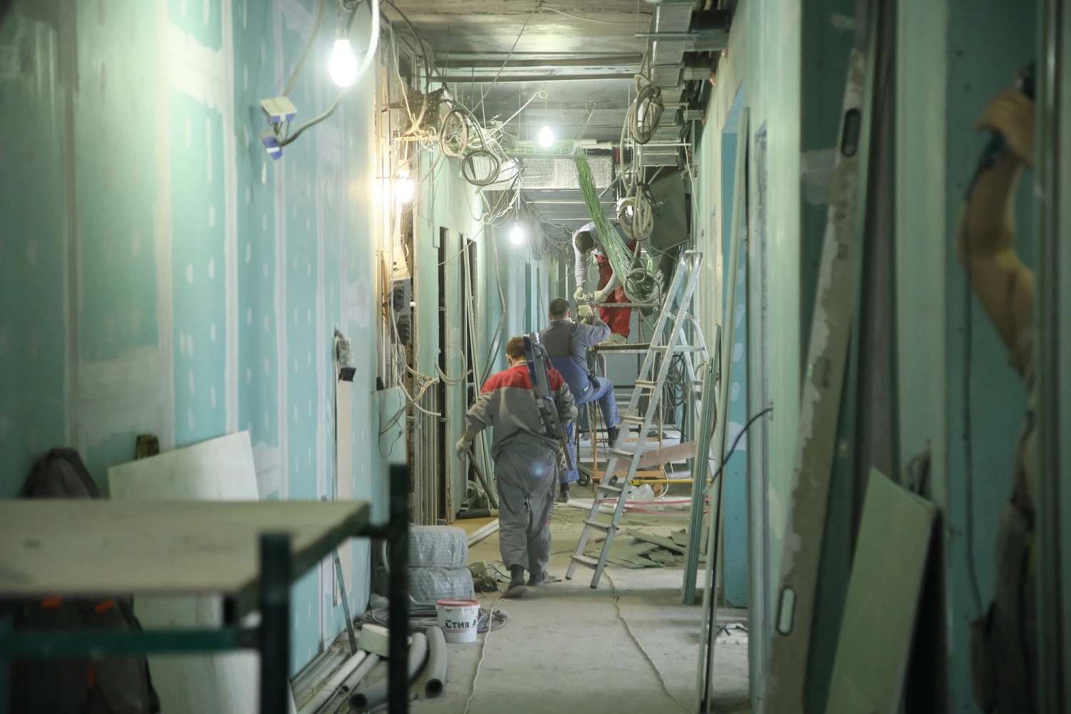 Реконструкция здания медицинского центра