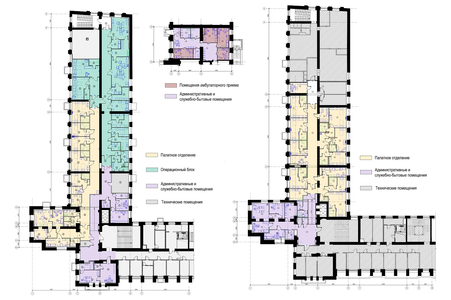 Реконструкция здания медицинского центра