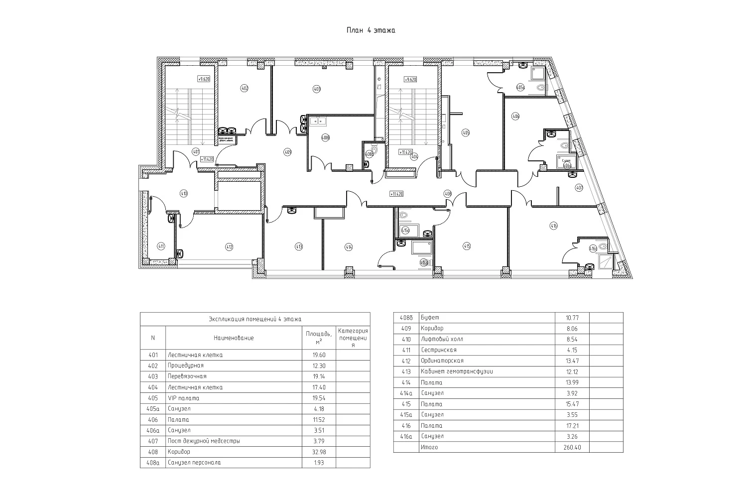 Капитальный ремонт здания клинического госпиталя